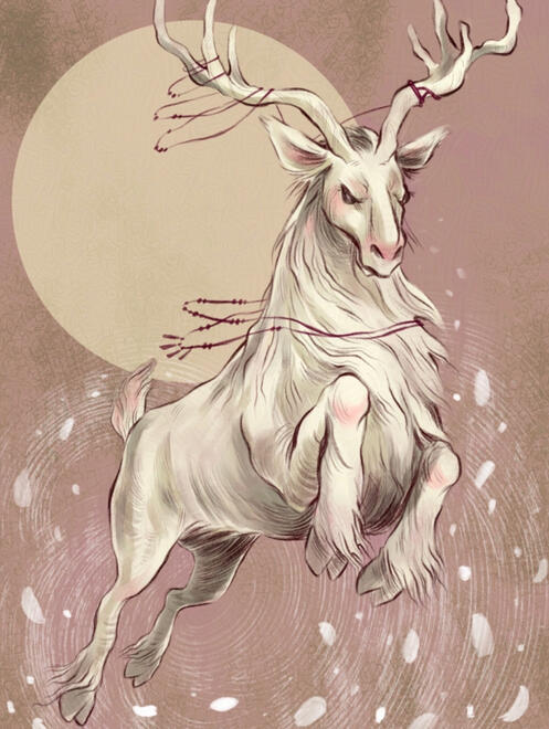 White stag